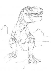 Coloriage T Rex Lego Jurassic World Drawing at Getdrawings