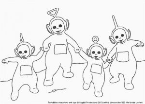 Coloriage Teletubbies A Imprimer Gratuit Coloriage Les Télétubbies Imprimer Et Colorier