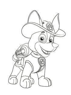 Coloriage Teletubbies à Imprimer Gratuit Coloring Pages Paw Patrol