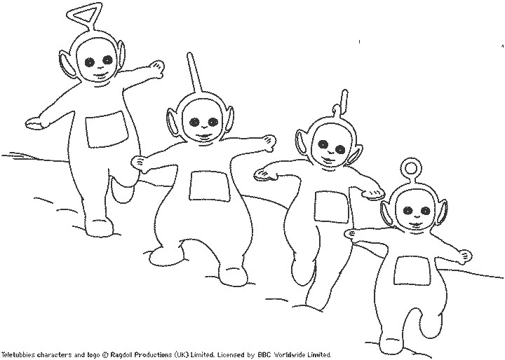 Coloriage Teletubbies Gratuit Coloriage A Imprimer Teletubbies A La Queue Leu Leu Gratuit Et Colorier