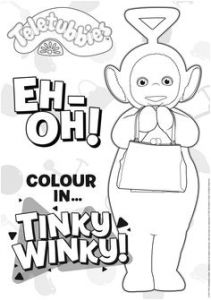 Coloriage Teletubbies Po 7 Best Teletubbies Activity Sheets Images On Pinterest