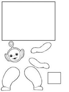 Coloriage Teletubbies Po Meet Po Teletubbies Tinky Winky Coloring Picture for Kids