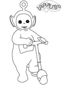Coloriage Teletubbies Po Printables