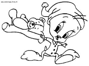 Coloriage Titi Gros Minet Titi Et Grosminet 5 Dessins Animés – Coloriages Imprimer