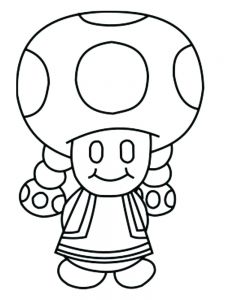 Coloriage toad Kart Yoshi Mario Kart Coloring Pages Page Cartoon Coloriage toad Print