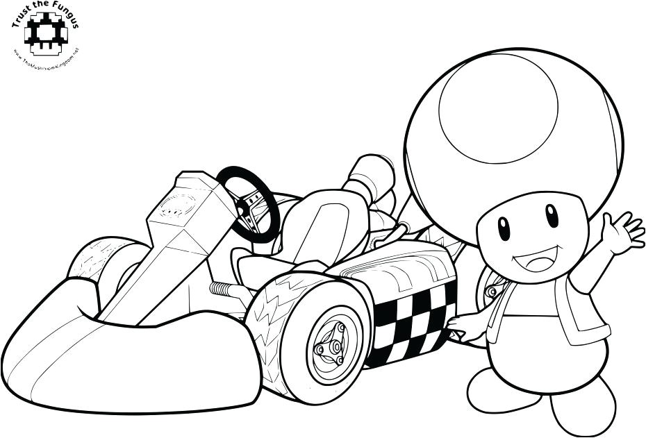 Coloriage toad Le Champignon Coloriage toad Mario Kart A Imprimer Champignon – Didacticaaplicatafo