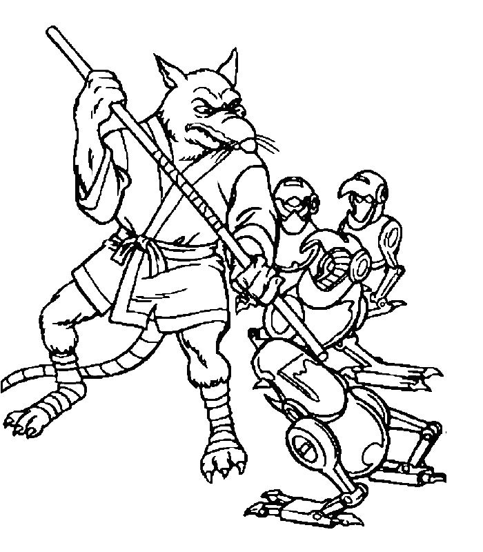 Coloriage tortue Ninja à Imprimer Dessins Gratuits   Colorier Coloriage Chaotic   Imprimer