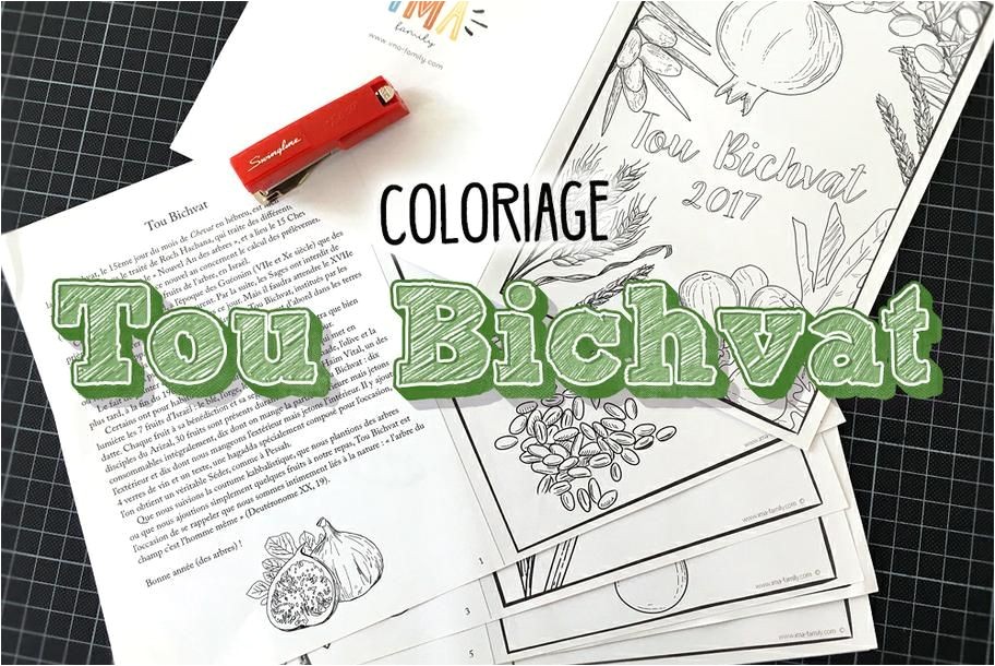 Coloriage tou Bichvat Coloriages Pour Le Nouvel An Des Arbres tou Bichvat Tu B Shvat