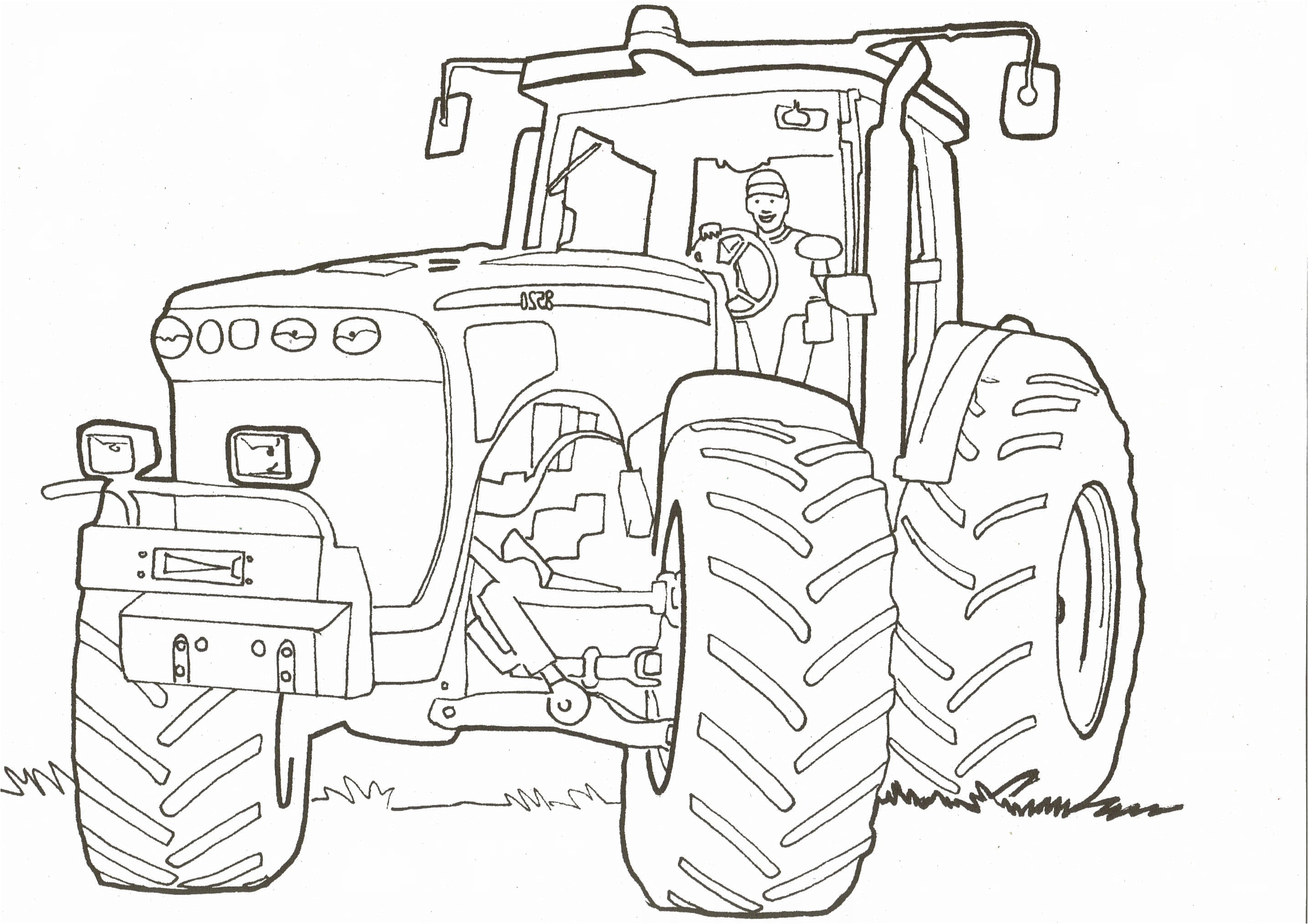 Coloriage Tracteur Claas à Imprimer Frais Dessin   Colorier Gratuit   Imprimer Tracteur
