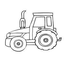 Coloriage Tracteur John Deere à Imprimer Dessins   Imprimer Dessin A Imprimer De Tracteur Sur Play the Net
