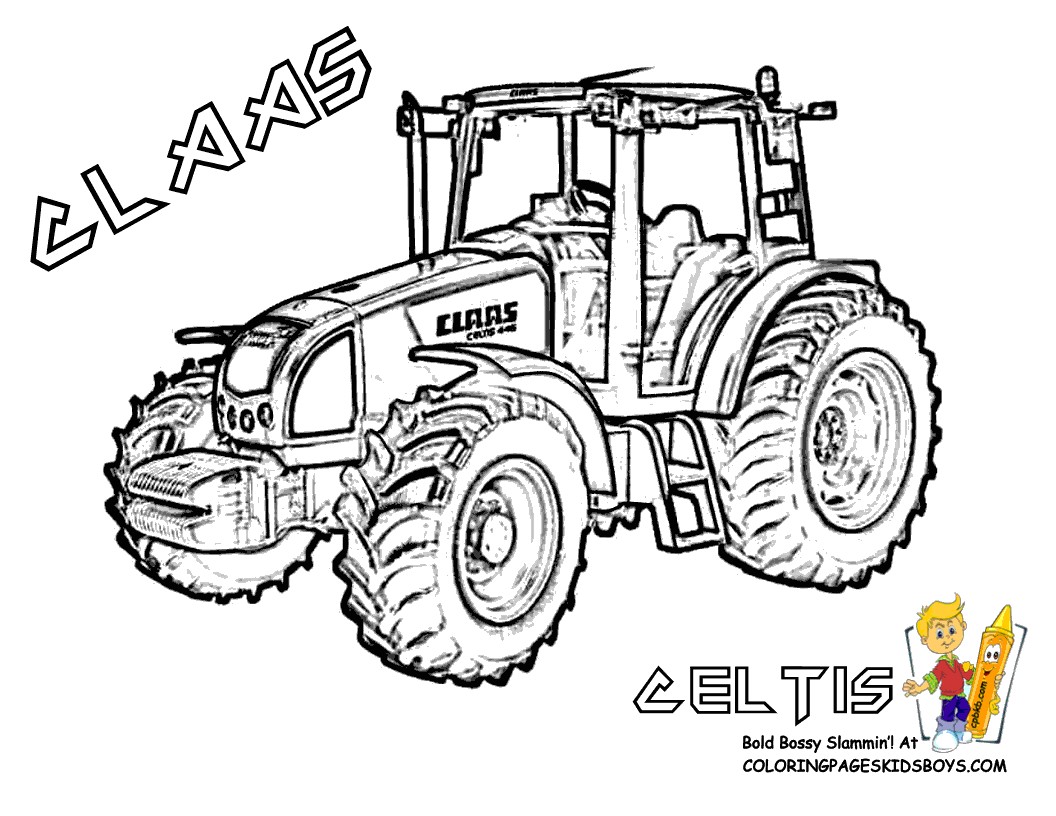 Coloriage Tracteur John Deere à Imprimer Dessins   Imprimer Dessin A Imprimer De Tracteur Sur Play the Net