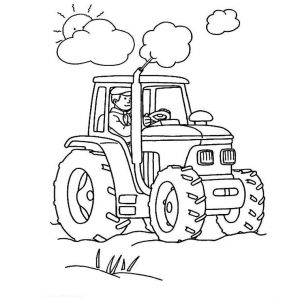 Coloriage Tracteur tom Et Ses Amis Coloriage Tracteur