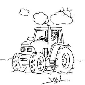 Coloriage Tracteur tom Et Ses Amis Coloriage Tracteur tondeuse