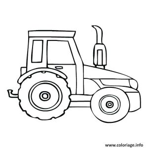 Coloriage Tracteur tom Jules Coloriage Tracteur Moderne Agricole Dessin Coloriage Tracteur tom