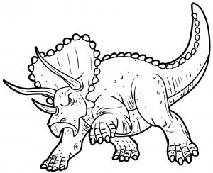 Coloriage Tyrannosaure à Imprimer Coloriage Dinosaure Les Beaux Dessins De Animaux   Imprimer Et
