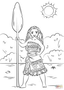 Coloriage Vaiana à Imprimer Free Printable Disney Coloring Pages Worksheets &amp; Party