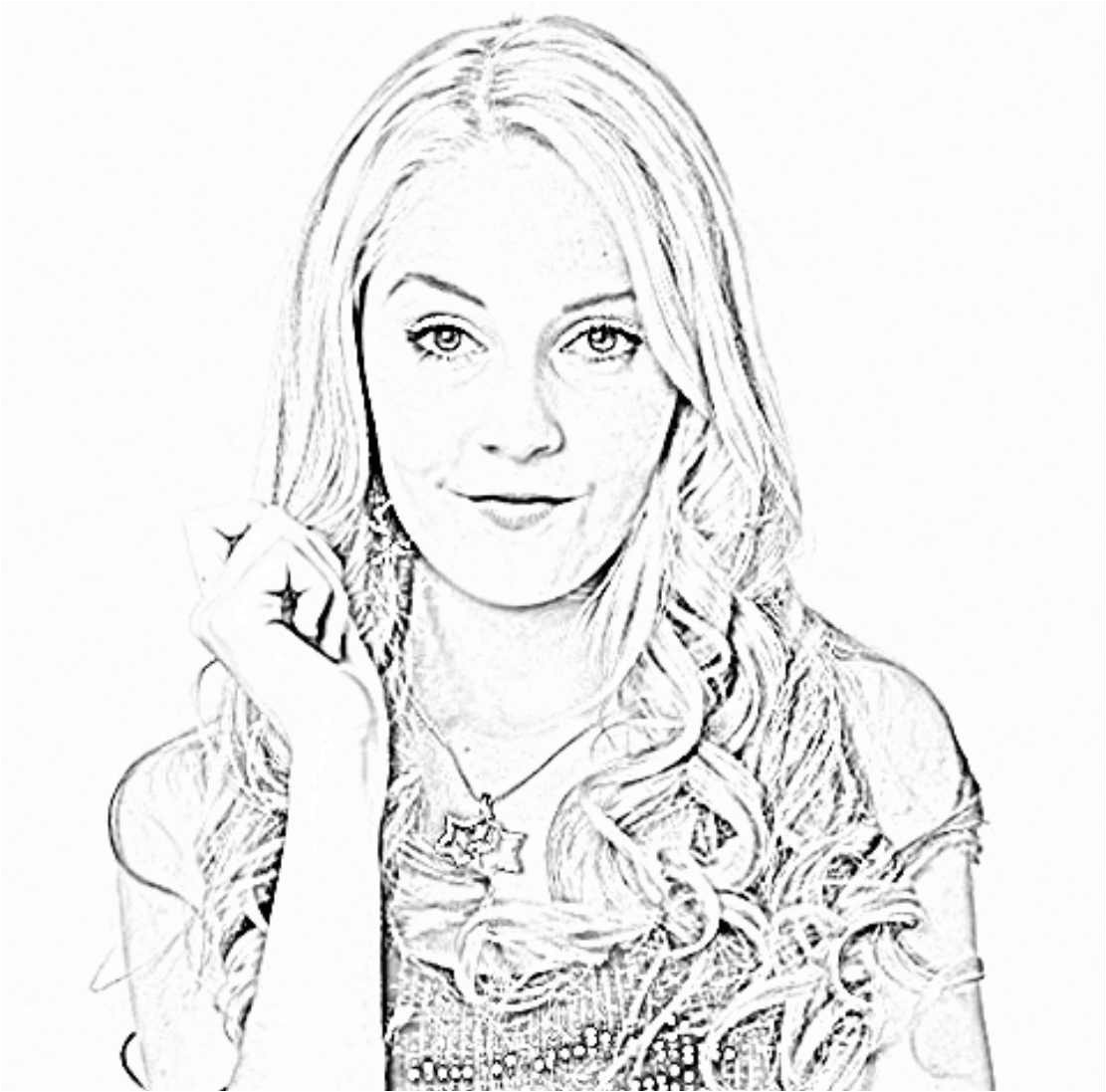 Coloriage Violette A Imprimer Gratuit Coloriage Violetta