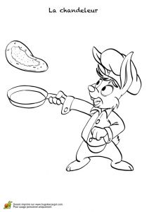 Coloriage Vive La Chandeleur Coloriage La Chandeleur Lapinou Prépare Une Crªpe