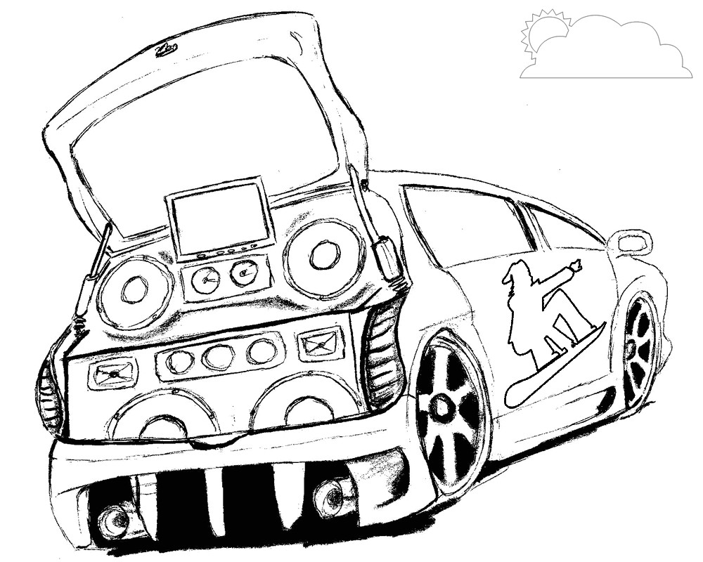 Coloriage Voiture Pour tout Petit Dessins Gratuits   Colorier Coloriage Voiture De Course   Imprimer