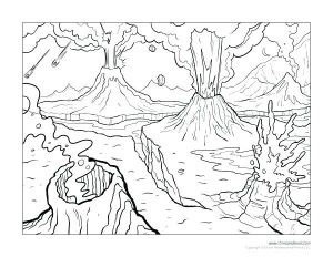 Coloriage Volcan D Auvergne Coloriage 3 6 Ans Volcan Coloring Volcano – Rimsdrivertrainingfo