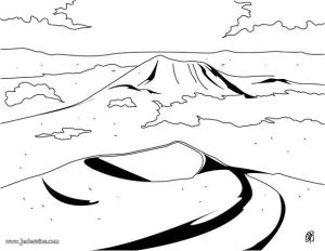 Coloriage Volcan D Auvergne Coloriages Coloriage D Un Volcan D Auvergne Fr Hellokids