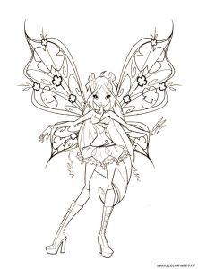 Coloriage Winx à Imprimer Coloriage Winx Club Believix