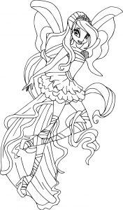 Coloriage Winx à Imprimer Frais Dessin Colorier Winx Club – Mademoiselleosaki