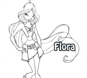 Coloriage Winx à Imprimer Frais Dessin Colorier Winx Club – Mademoiselleosaki