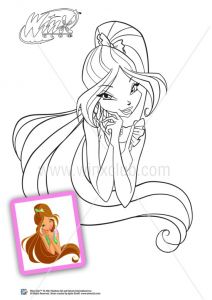 Coloriage Winx Club à Imprimer Coloriage Winx Club Saison 6