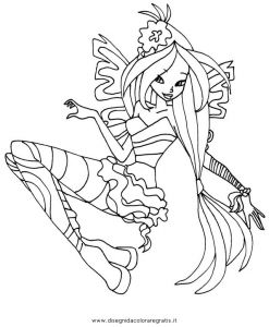 Coloriage Winx Club à Imprimer Coloriage Winx Club Sirenix