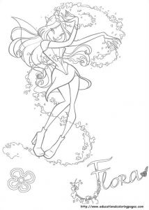 Coloriage Winx Club Winx Club Coloring Pages Free for Kids