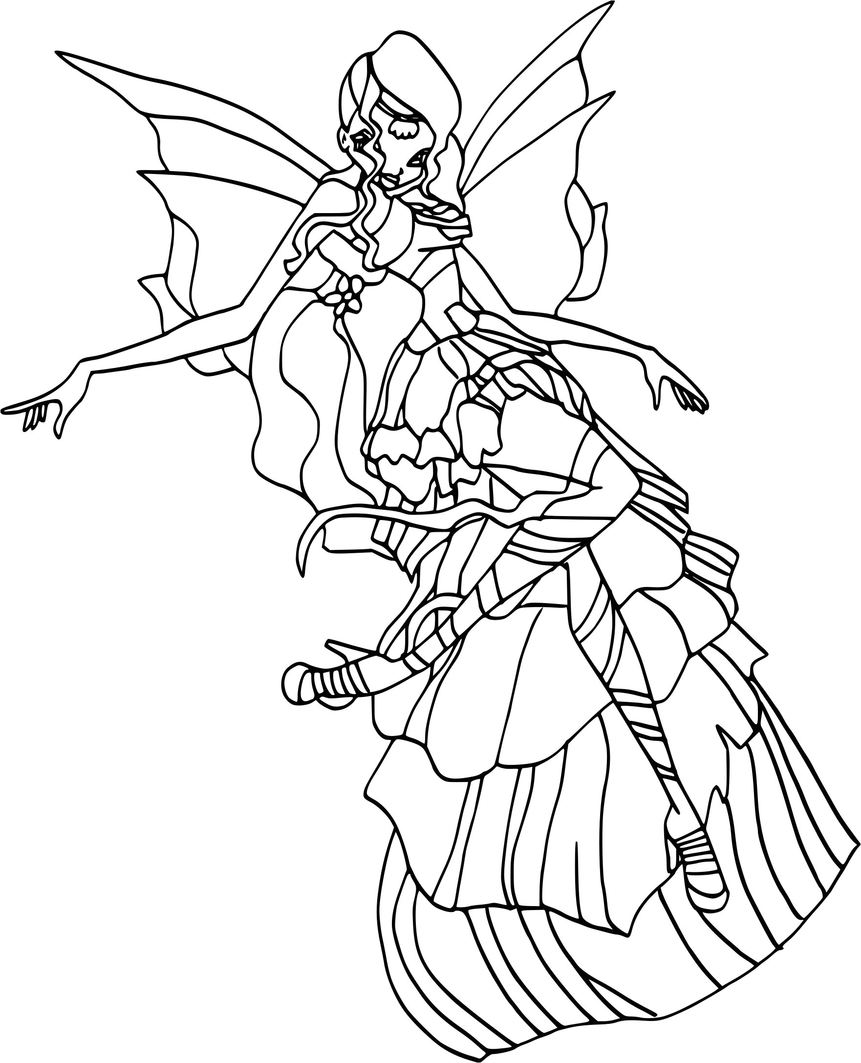 Coloriage Winx Harmonix Coloriage Stella Harmonix   Imprimer