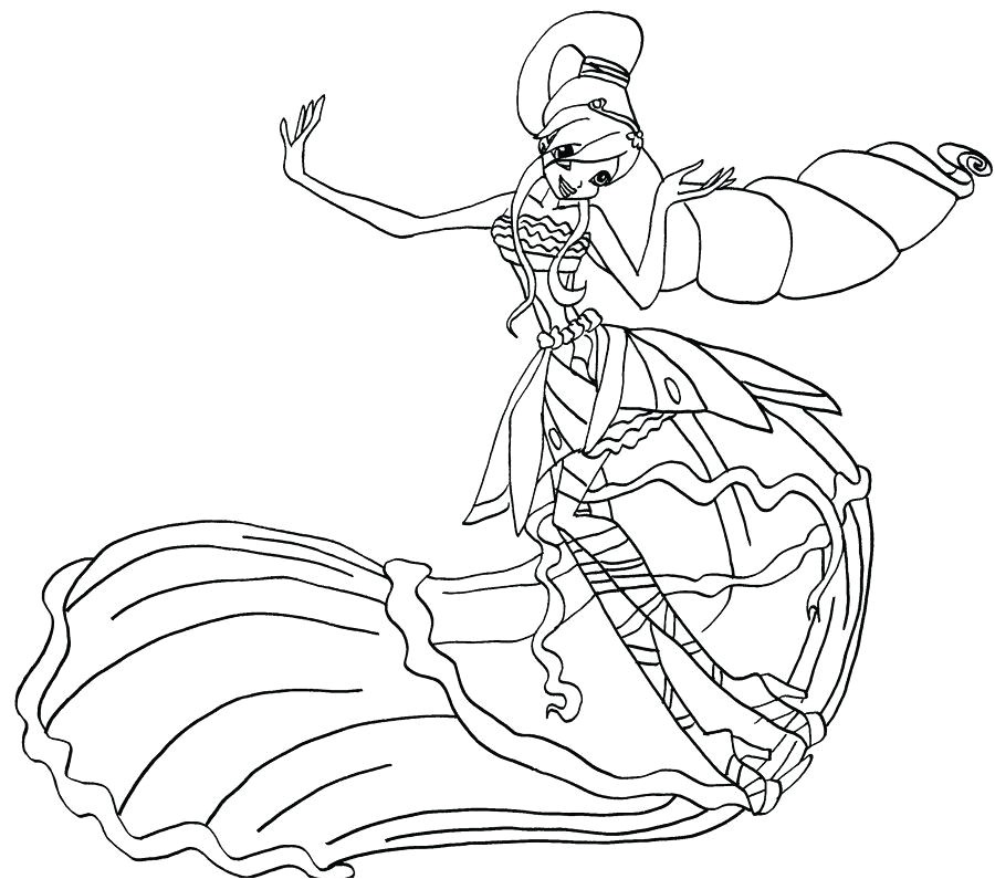 Coloriage Winx Harmonix Winx Coloring Pages Mermaid Club Bloom Believix Coloriage Coloriage