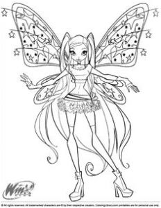 Coloriage Winx Stella 129 Best Wc Images On Pinterest