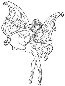 Coloriage Winx Stella Download Winx Club Coloring Pages