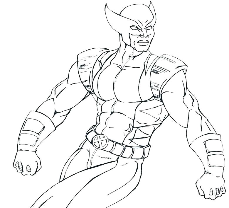 Coloriage Wolverine A Imprimer Gratuit Coloriage X Men 2 Coloriages A Imprimer Gratuits Wolverine 65