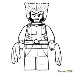 Coloriage Wolverine Lego Coloriage Lego Marvel Iron Man 3 Dessin   Imprimer