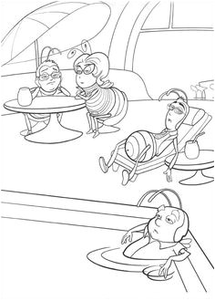 Coloriage World Of Tank 24 Best Coloriage Bee Movie Images On Pinterest