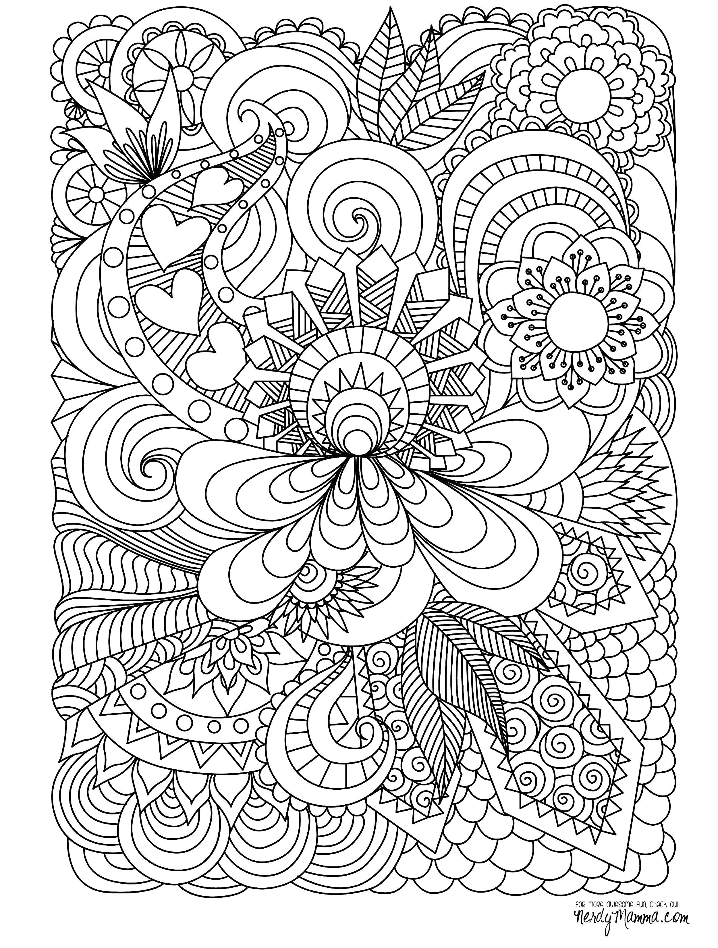 Coloriage Zen à Imprimer Gratuit Impressionnant Dessins   Colorier Pour Adulte – Mademoiselleosaki