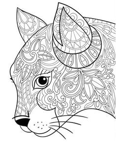 Coloriage Zen Animaux à Imprimer Hand Drawn Fox for Coloring Drawing Coloring Pinterest