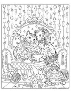 Coloriage Zen Chat à Imprimer 228 Best Coloriage Chat Images On Pinterest
