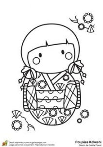 Coloriages à Imprimer Ballerina Coloriage Kokeshi A Imprimer Kokeshi Fun Pinterest