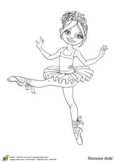 Coloriages De Ballerina 61 Best Coloriages De Danse Images On Pinterest