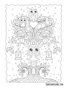 Coloriages Faciles Pour Adultes à Imprimer 46 Best Coloriages De Hiboux Pour Adulte Owl Adult Coloring Pages