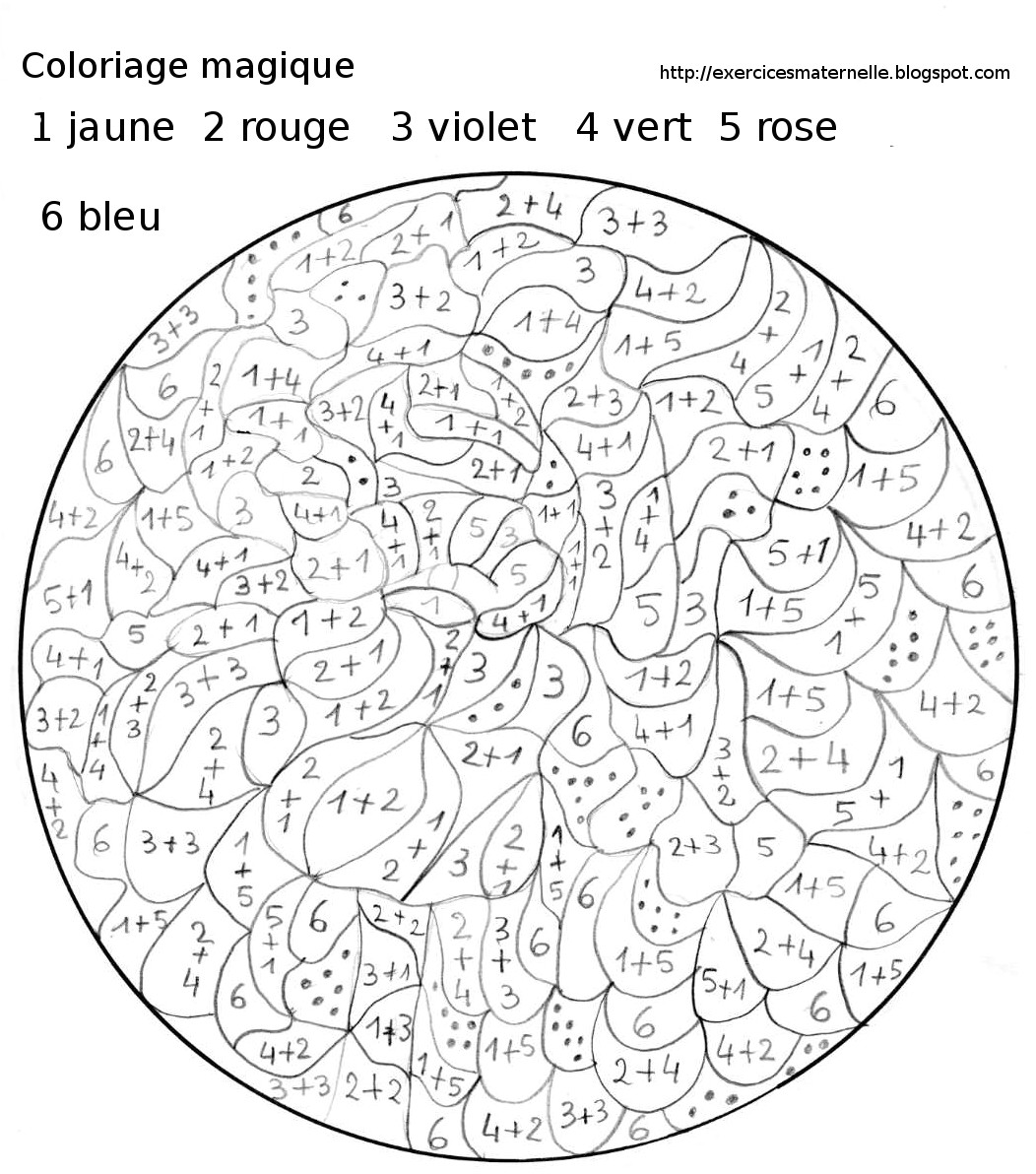 Coloriages Magiques Adultes à Imprimer Dessins Gratuits   Colorier Coloriage Magique   Imprimer