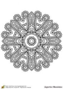Coloriages Mandalas à Imprimer Pour Adultes 339 Best Coloriage Mandala Images On Pinterest