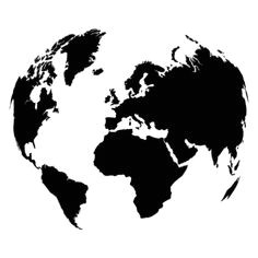 Colorier Carte Du Monde Grande Carte Du Monde Vierge Et Blanche   Pléter