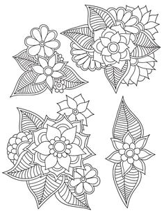 Dessin A Colorier Fleur Adulte 44 Best Coloriage Fleurs Et Plantes Flowers and Plant Colouring