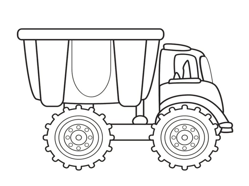 Dessin Camion Benne Coloriage 51 Dessins De Coloriage Chantier   Imprimer Sur Laguerche Page 1