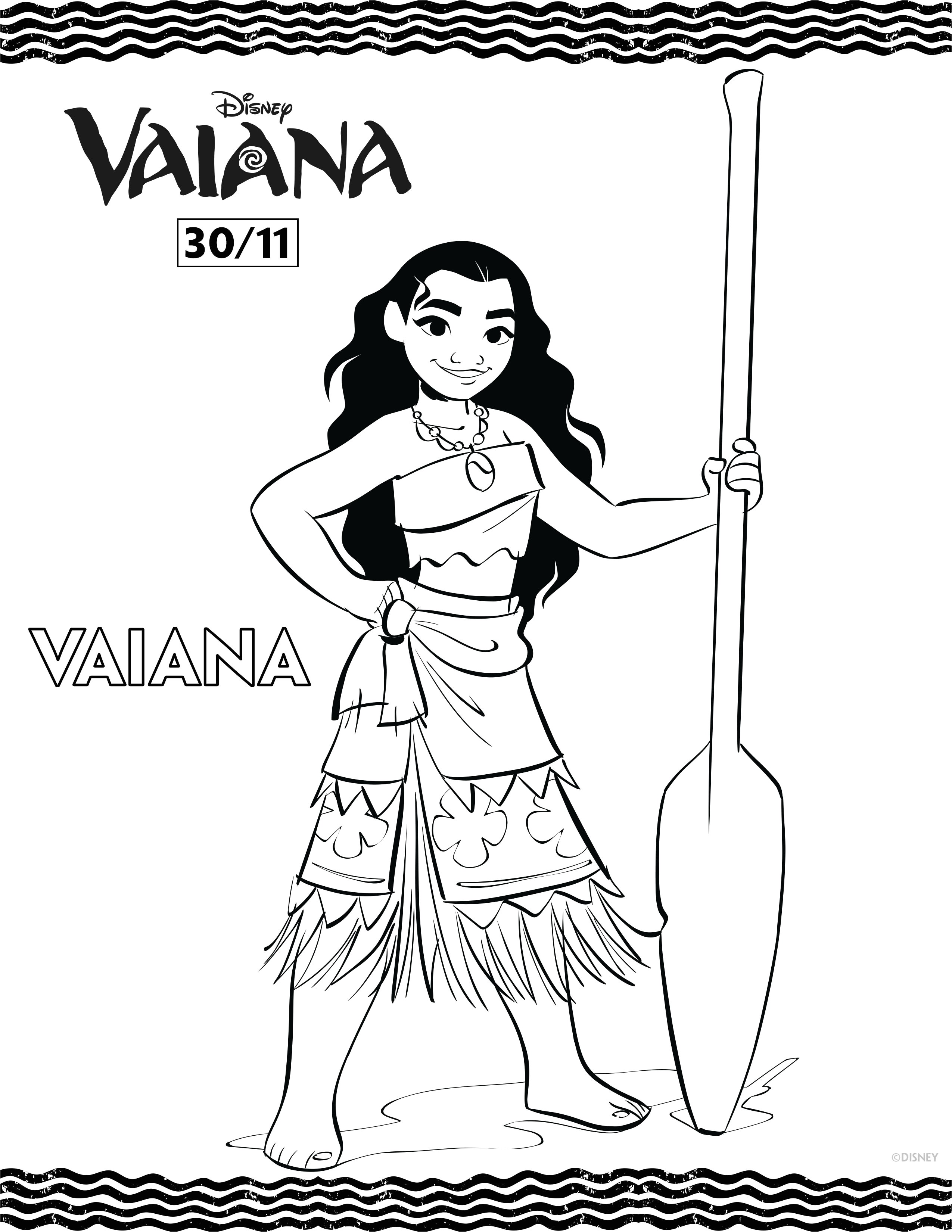 Dessin Coloriage De Vaiana Vaiana Moana Princesse Coloriage Va¯ana La Légende Du Bout Du
